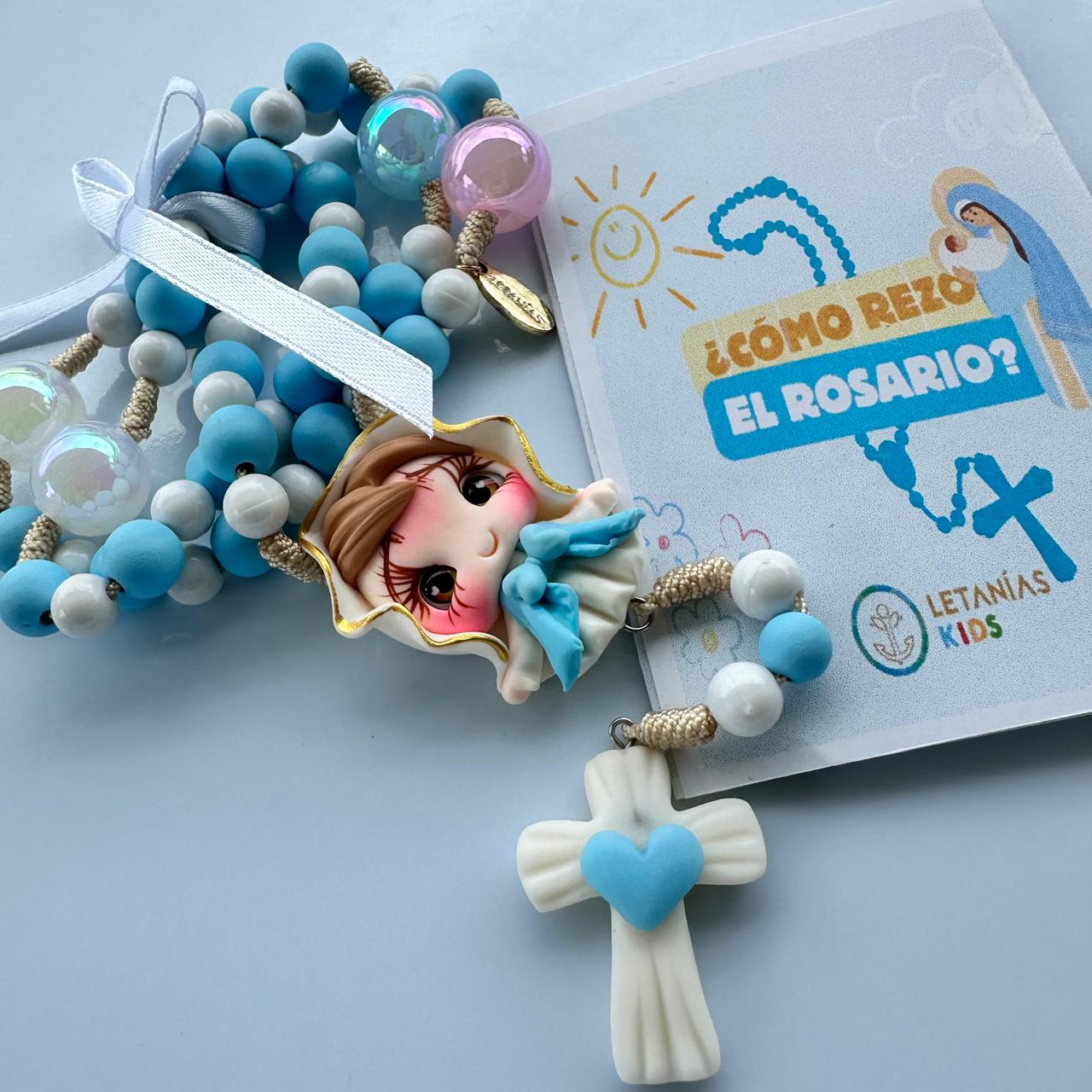 Virgencita azul