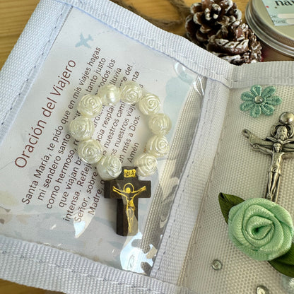 Virgen de Guadalupe. Altar viajero