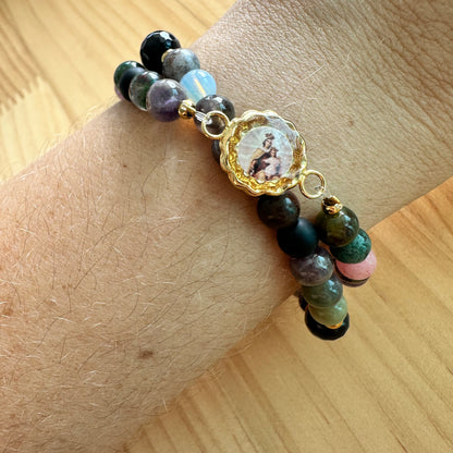 Rosario Pulsera Virgen del Carmen