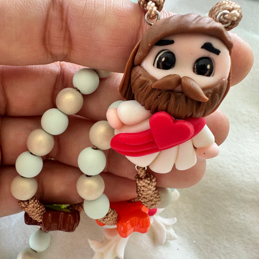 Rosario infantil Jesús sagrado corazón