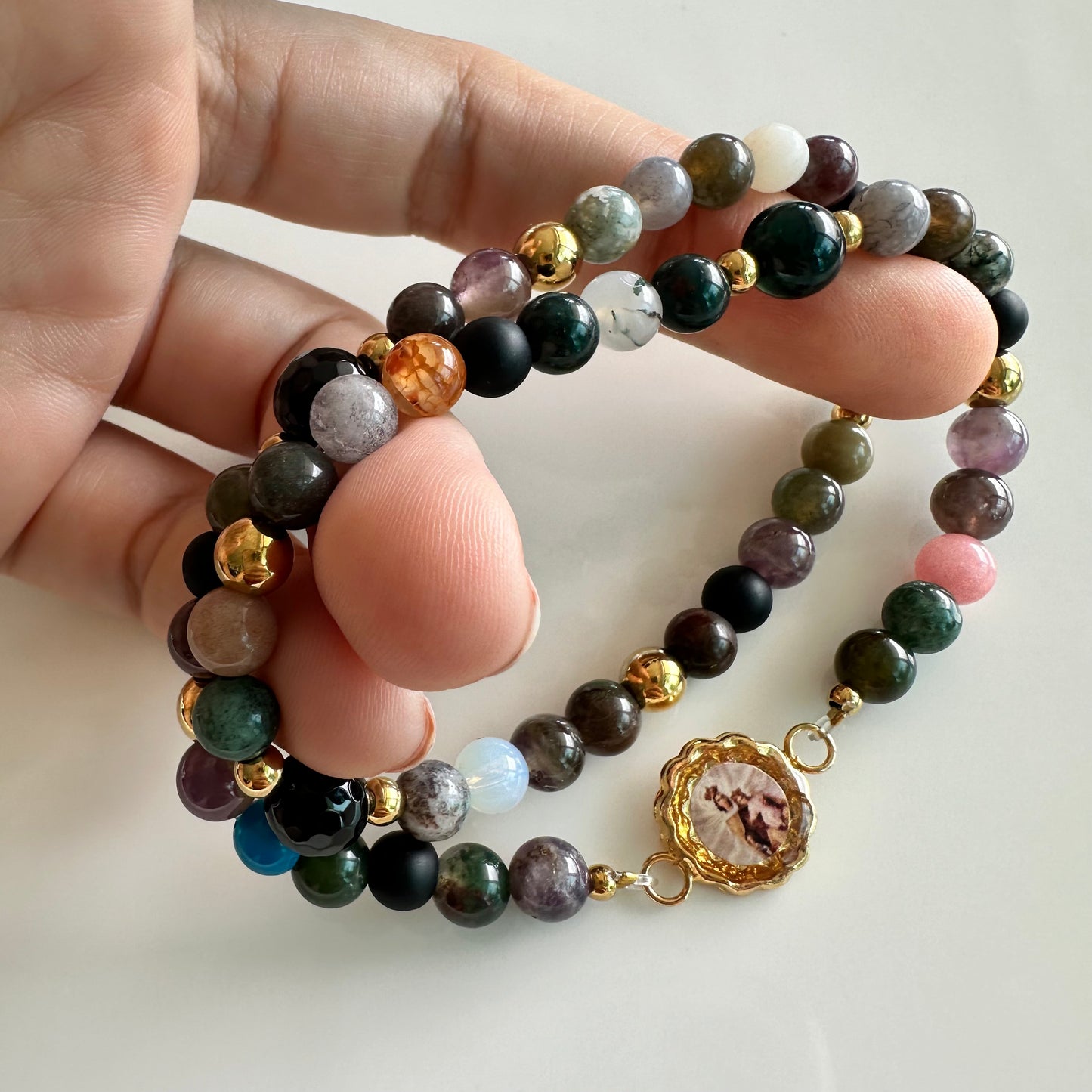 Rosario Pulsera Virgen del Carmen