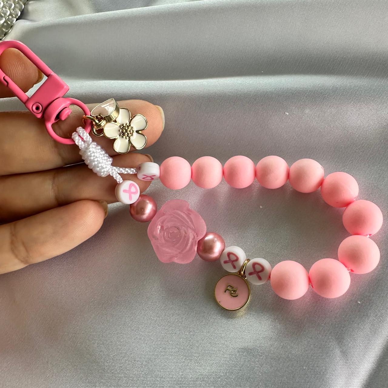 Llavero Fe Rosa – Letanias